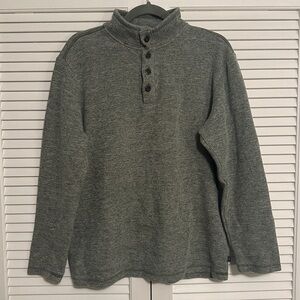 Gap Mens Long Sleeve Mockneck Pullover Shirt